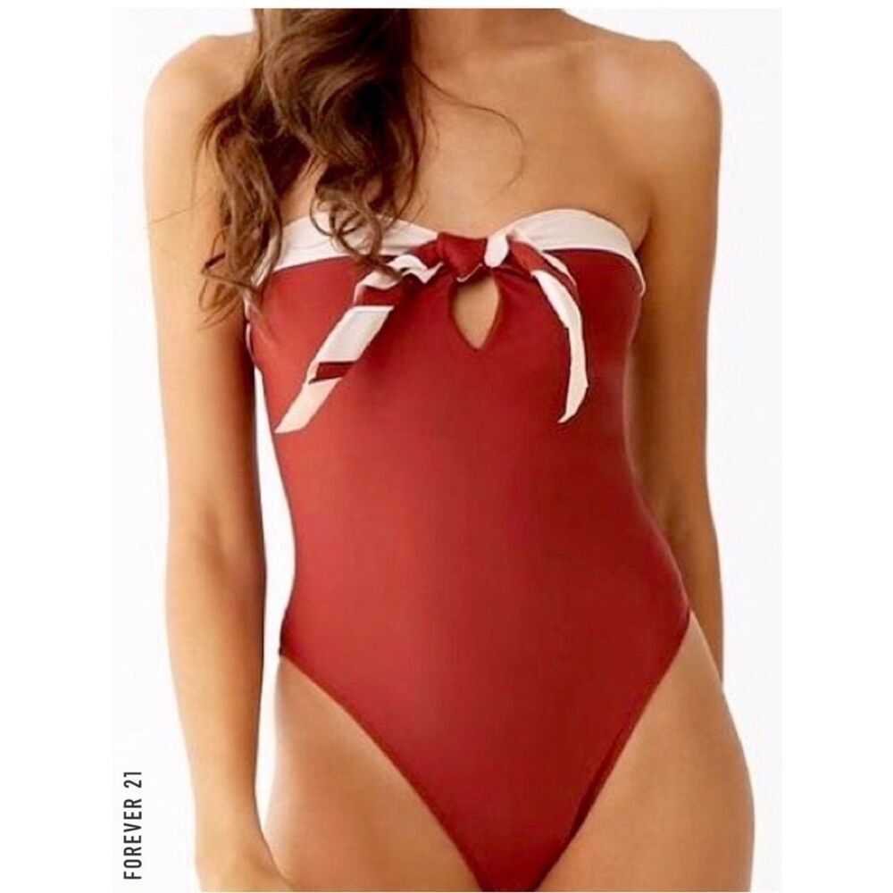 Forever 21 Strapless One Piece